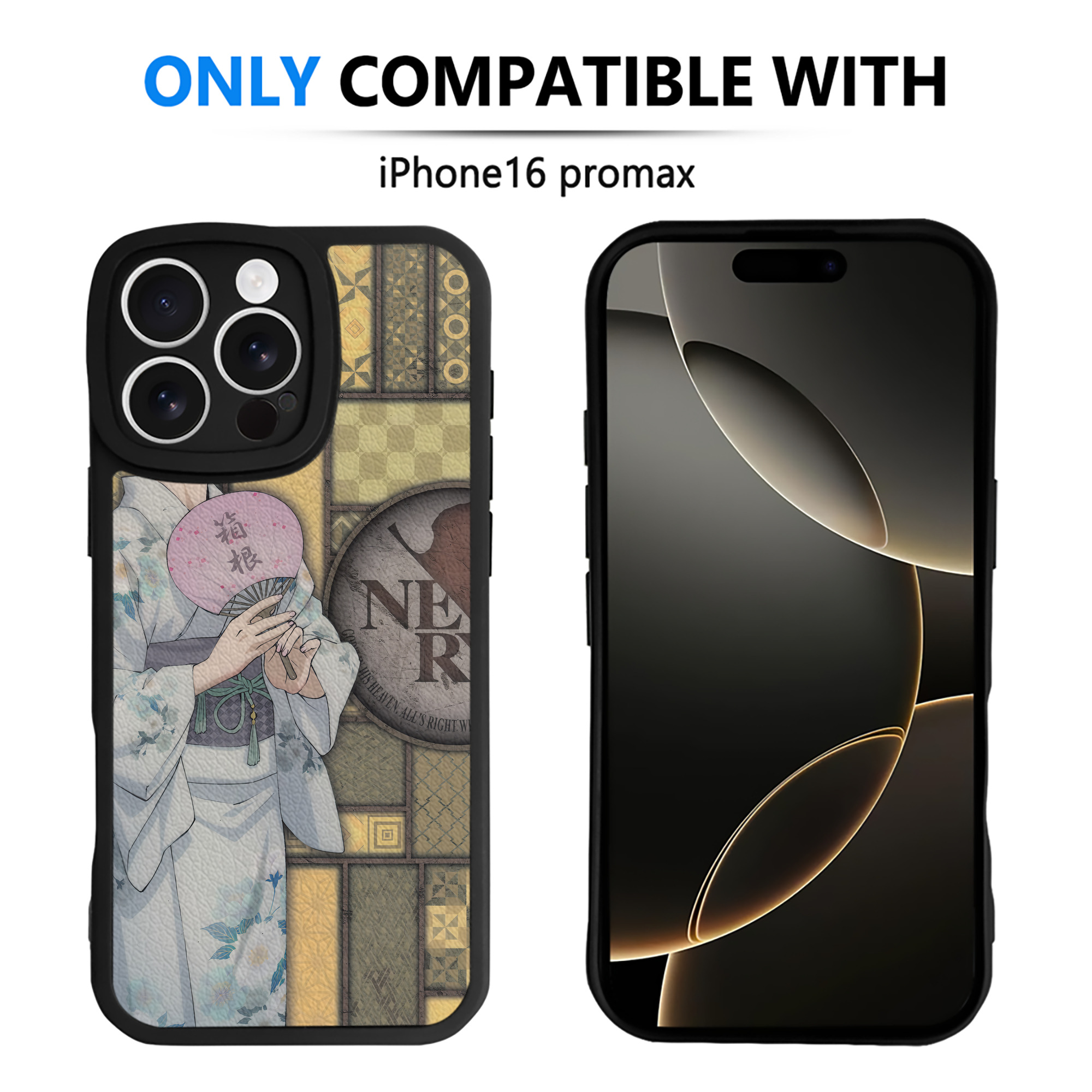 （画像用） EVA 新世紀エヴァンゲリオン 【iPhone 16シリーズ対応】シリコンスマホケース（レザー調） 材質：シリコン